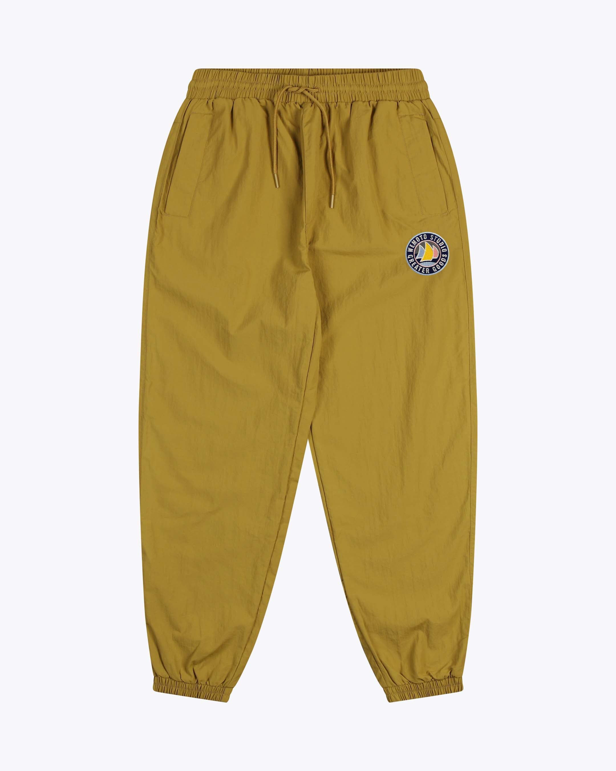 Woven Patch Track Pants – Wemoto Studio