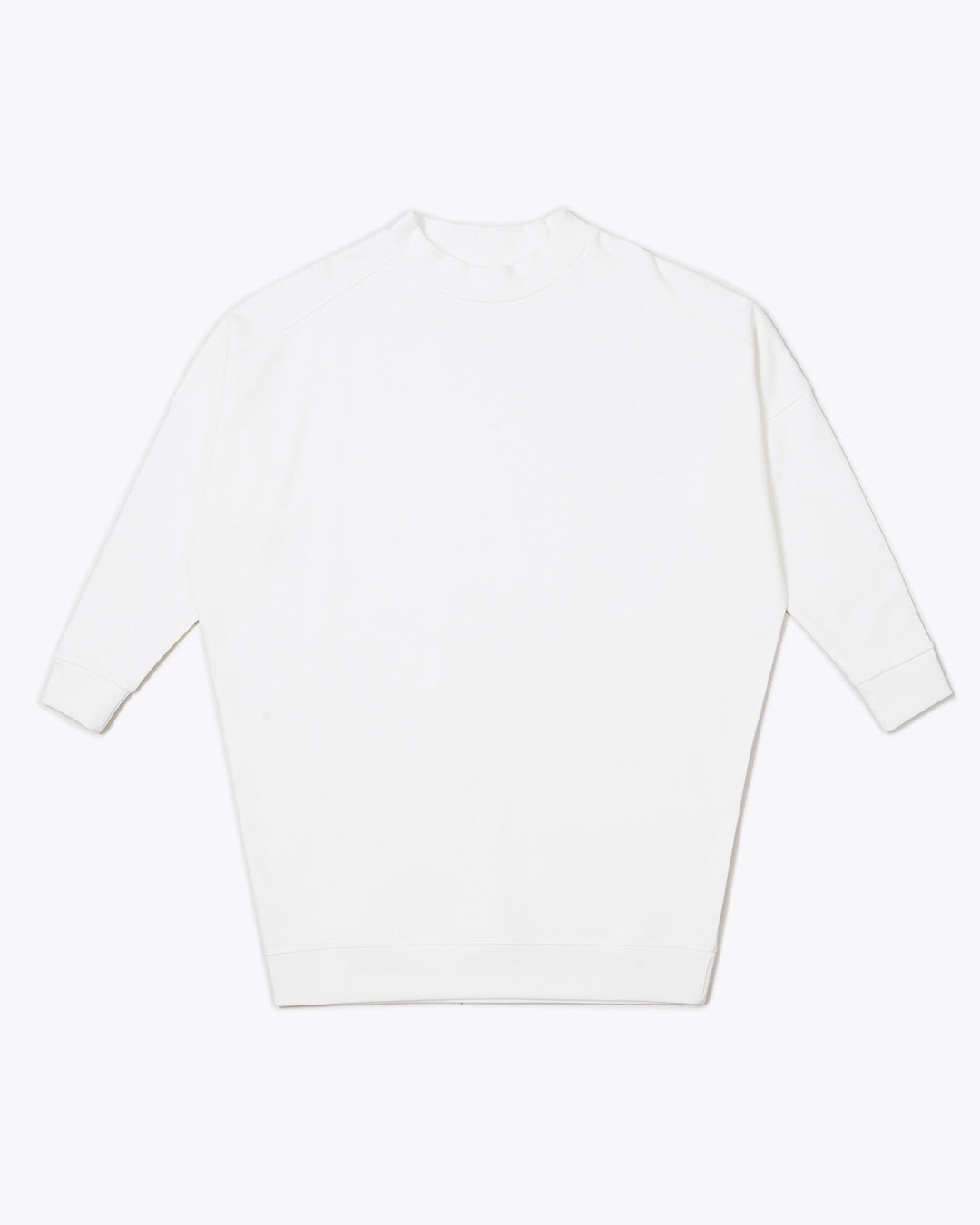 New High Collar Off-Shoulder Long-Sleeved T-Shirt New High Collar Off-Shoulder Long-Sleeved T-Shirt