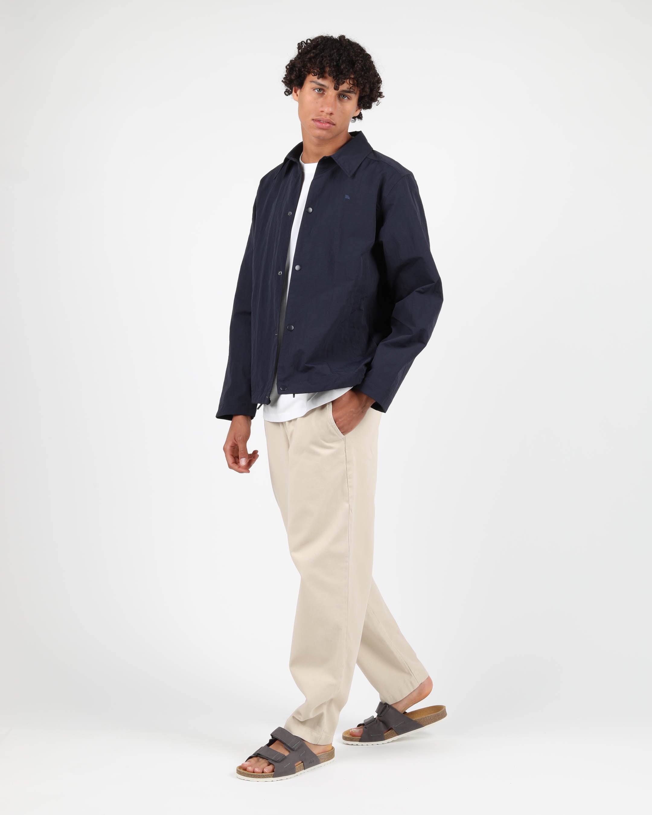 Nylon Coach Jacket – Wemoto Studio