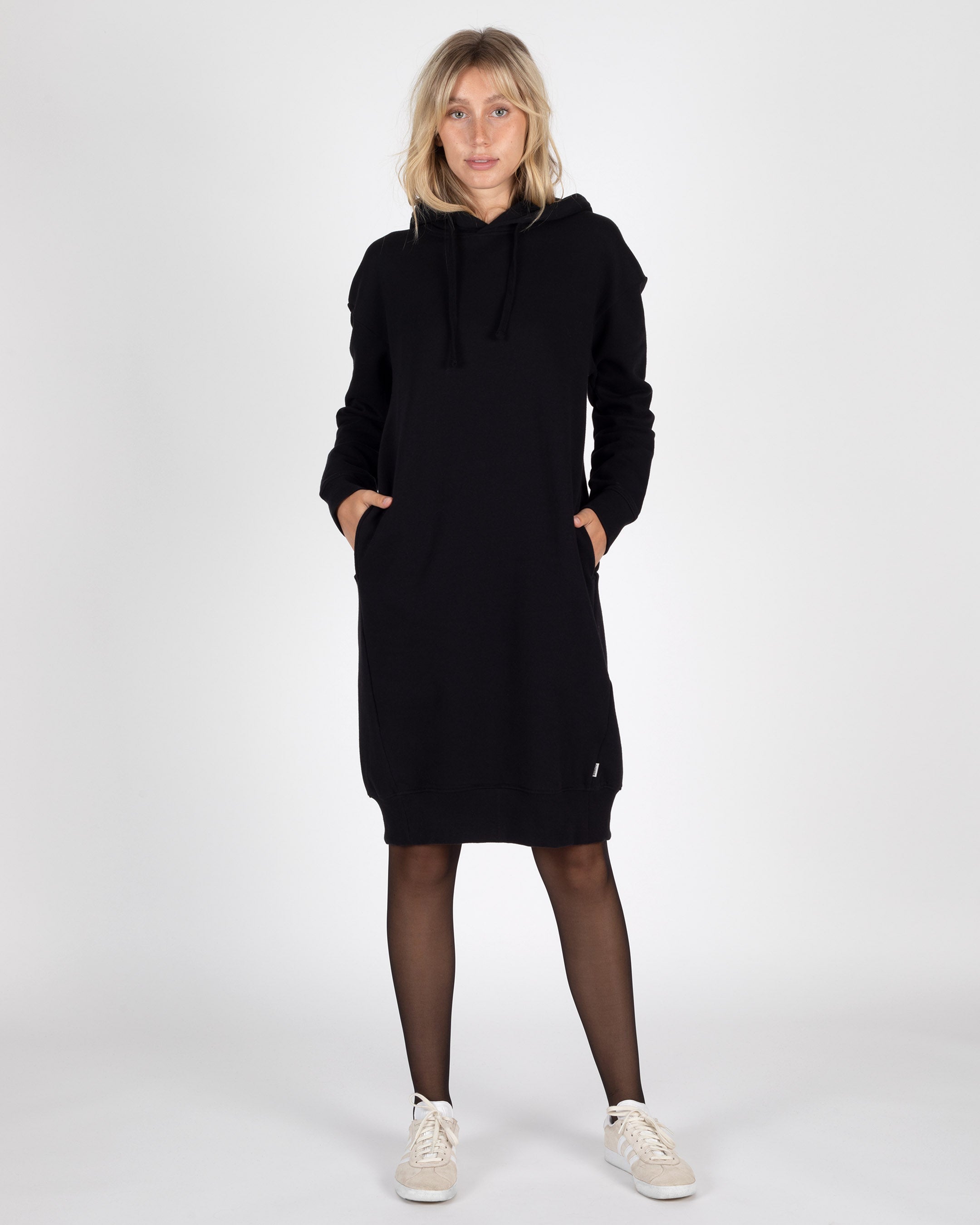 Cotton Hooded Sweatshirt Dress Wemoto Clothing Europe