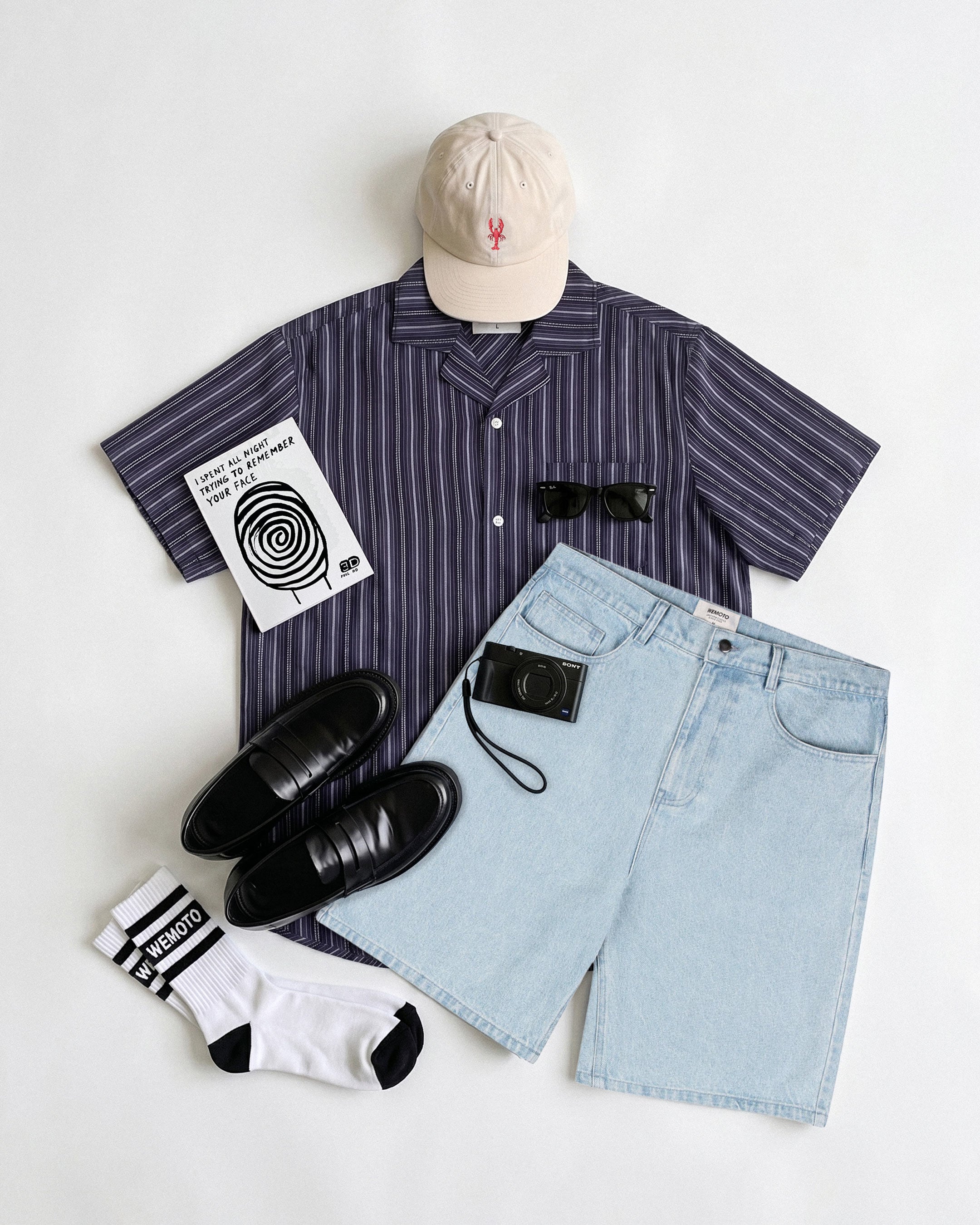 Oversized Corduroy Worker Zip Shirt Jacket – Wemoto Studio