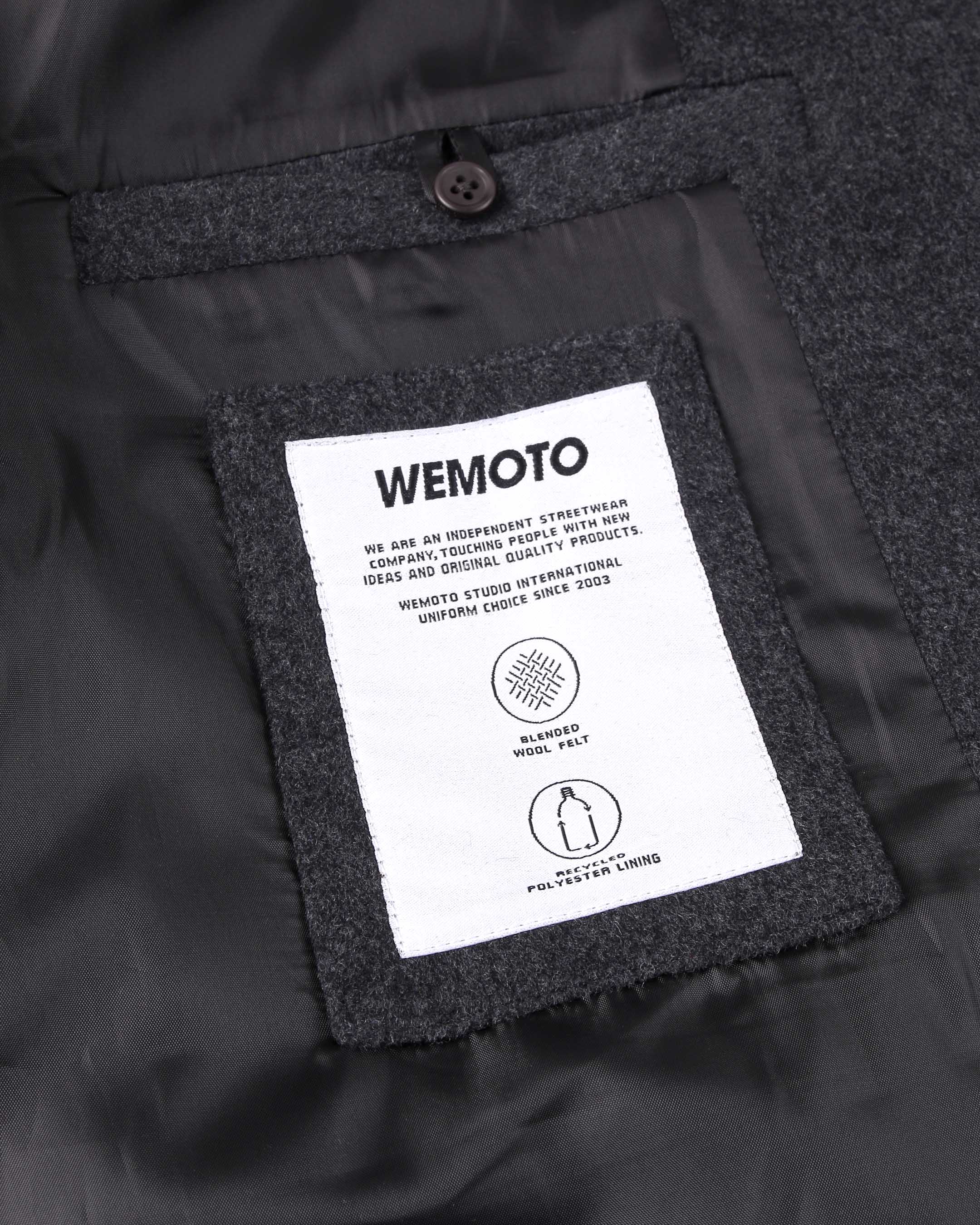 Wool Felt Coat – Wemoto Clothing, Europe
