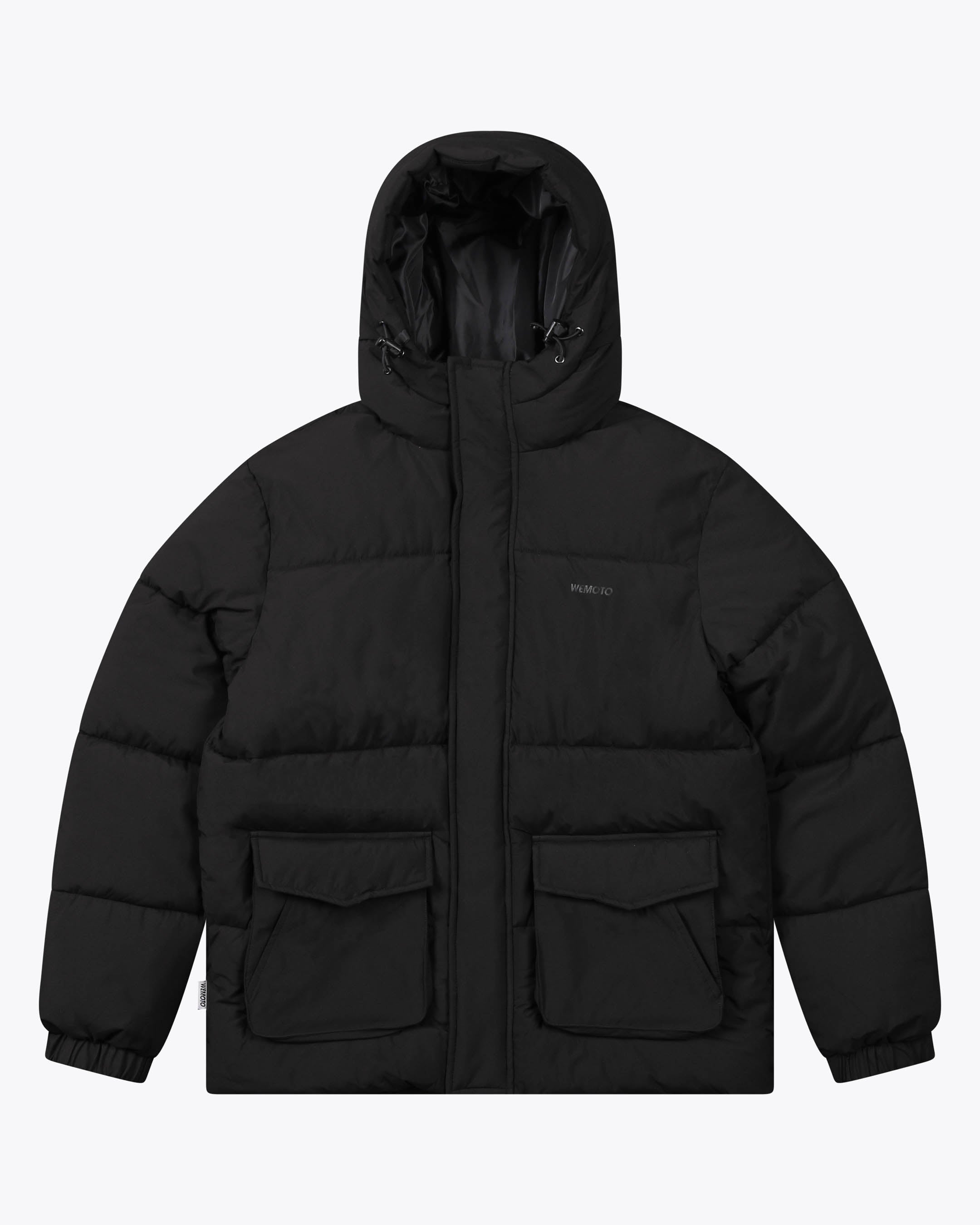 Black puffa jackets online