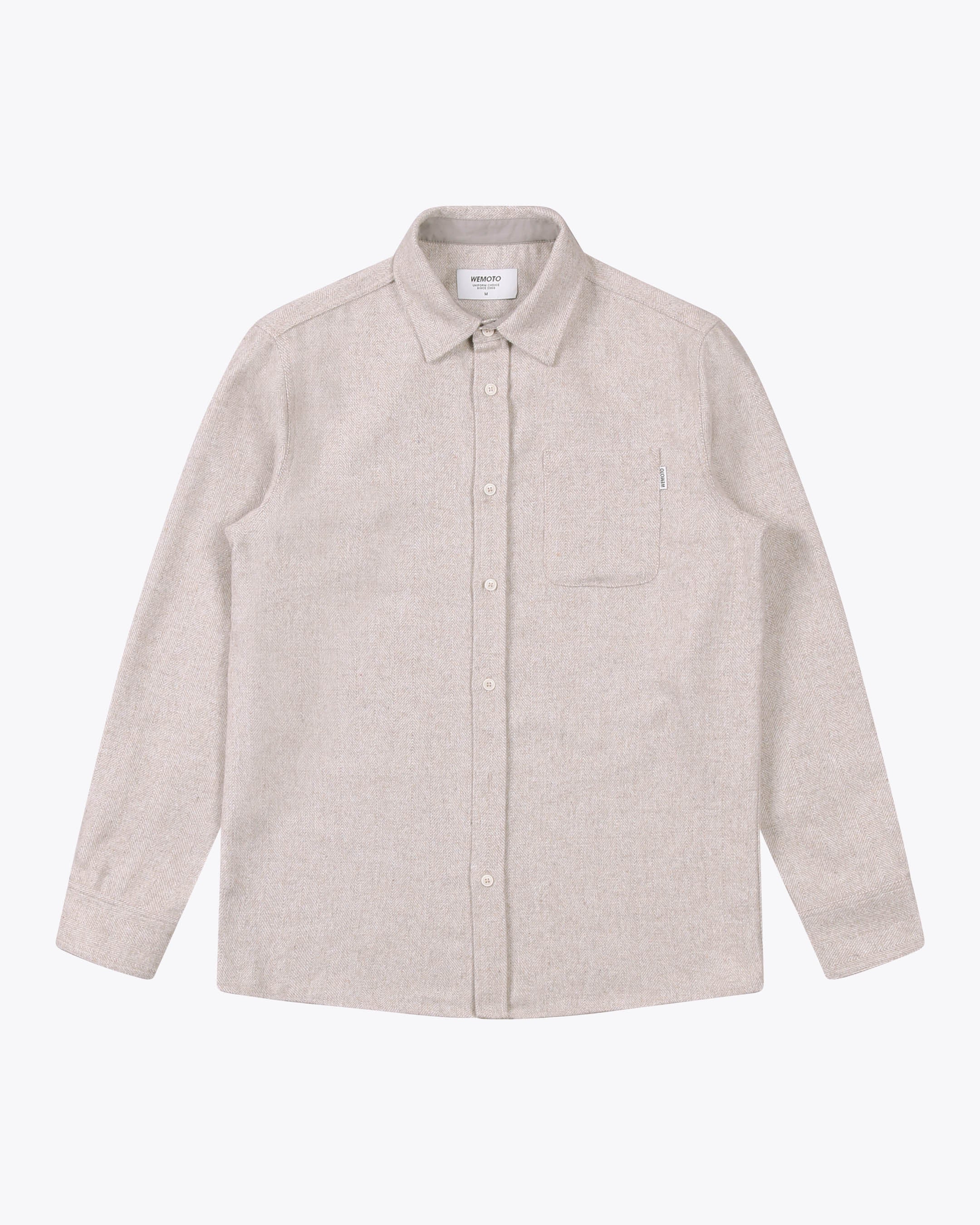 Blended Wool Shirt – Wemoto Studio