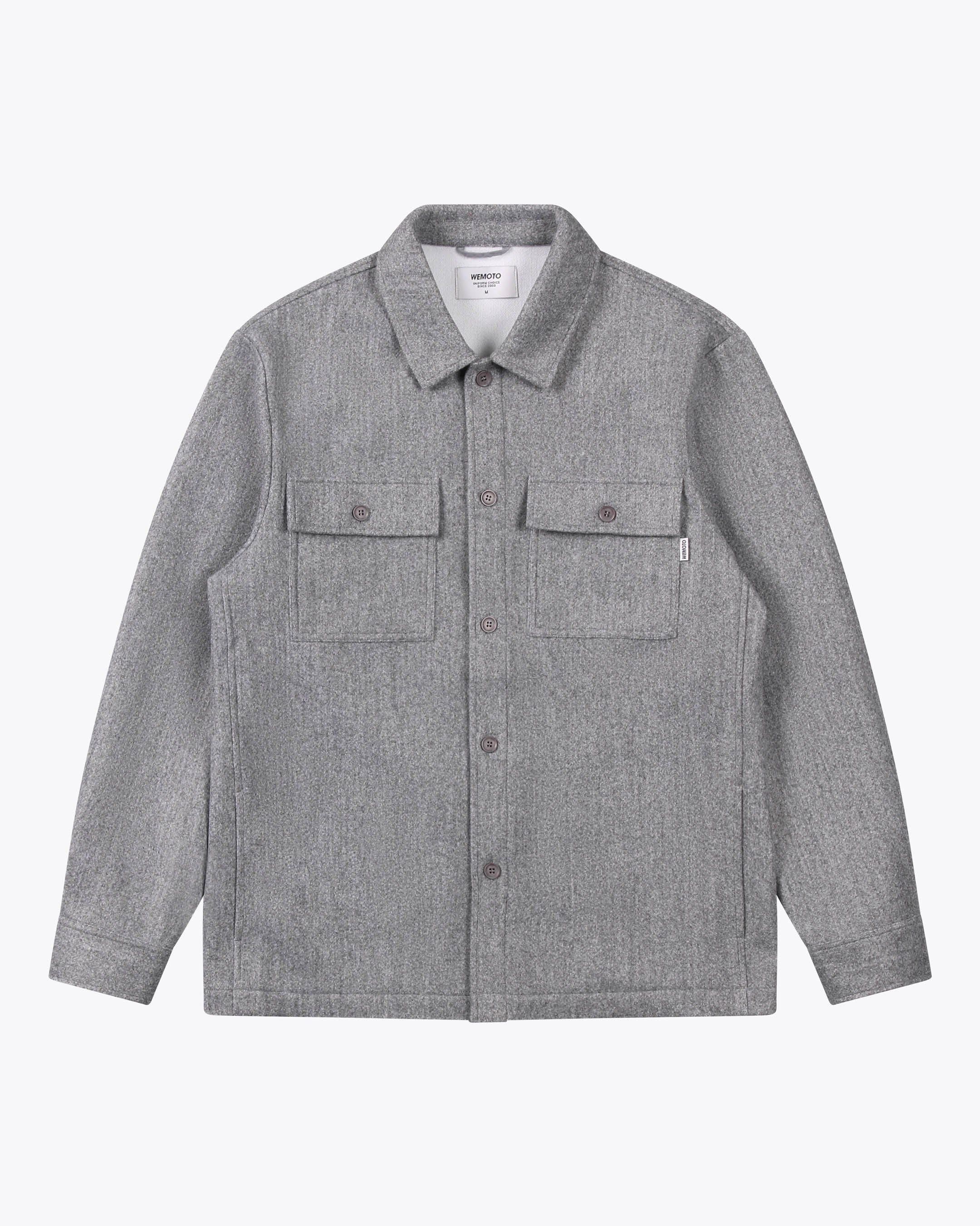 ジャケット・アウター *p(R)ojectR Docking Shirt Jacket C/R CHECK SHORT ZIPUP SHIRT JACKET(GRAY)