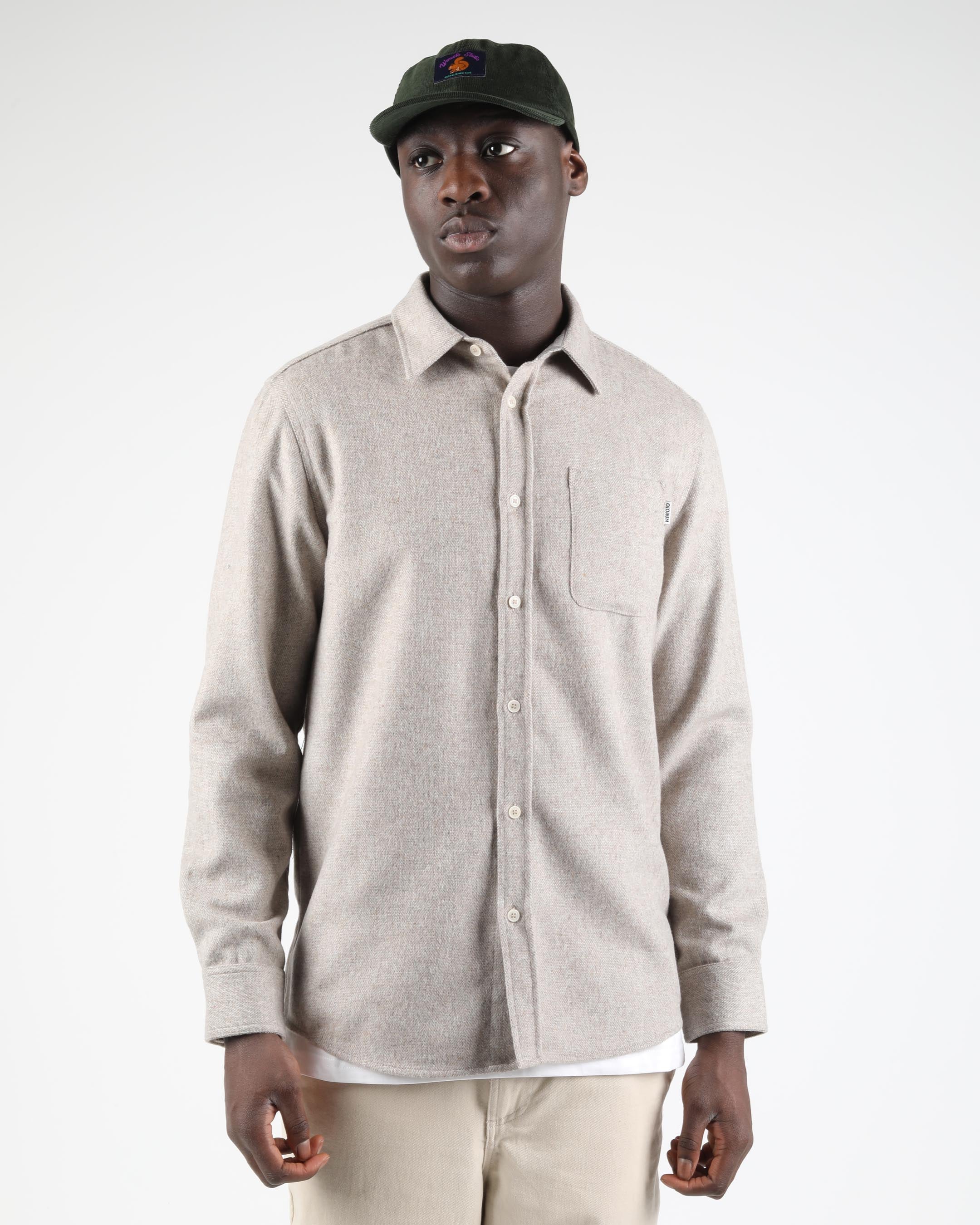 Blended Wool Shirt – Wemoto Studio