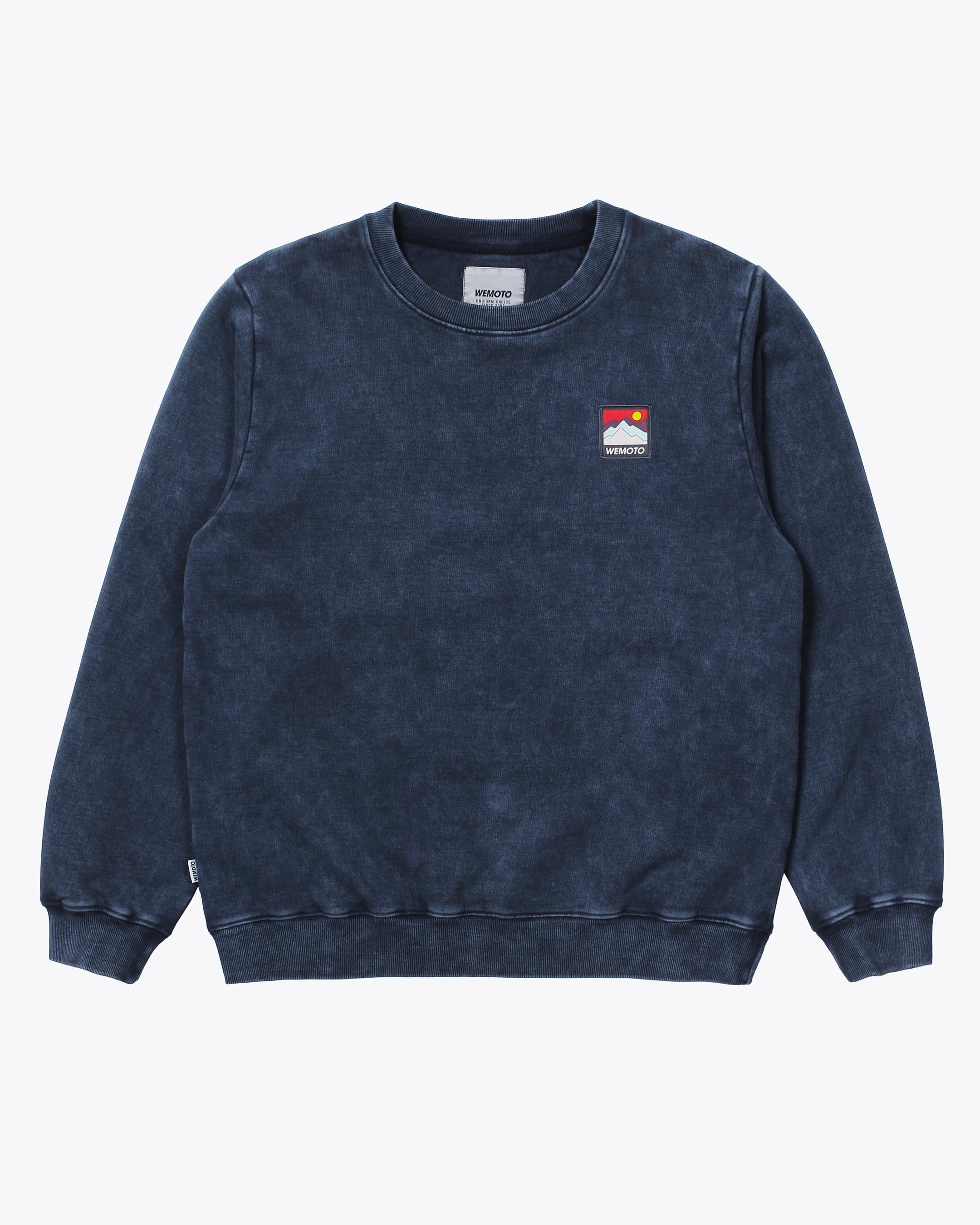 Woven Label Crewneck Sweatshirt – Wemoto Clothing, Europe