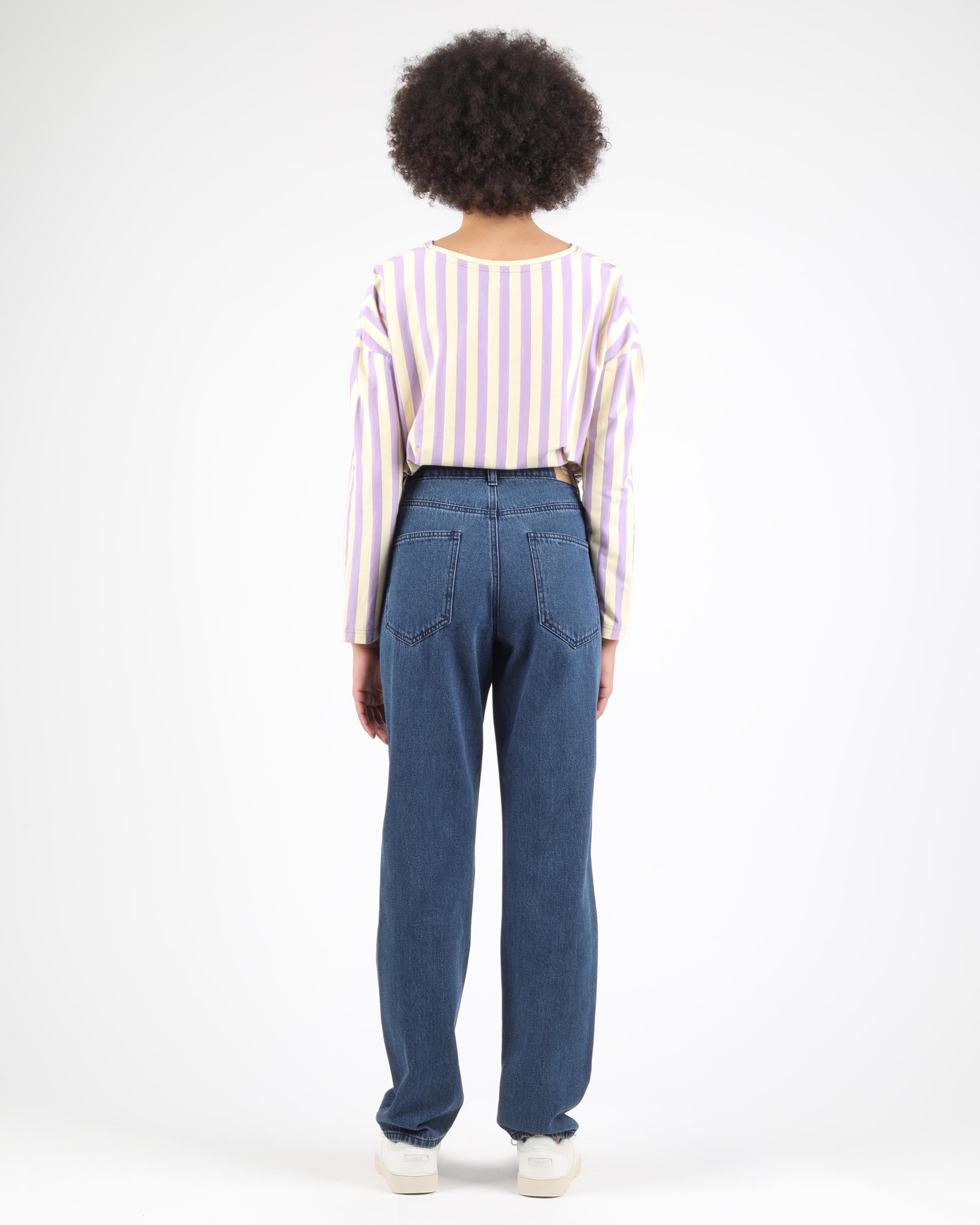Cotton Denim Tapered Leg 5-Pocket Pants – Wemoto Clothing