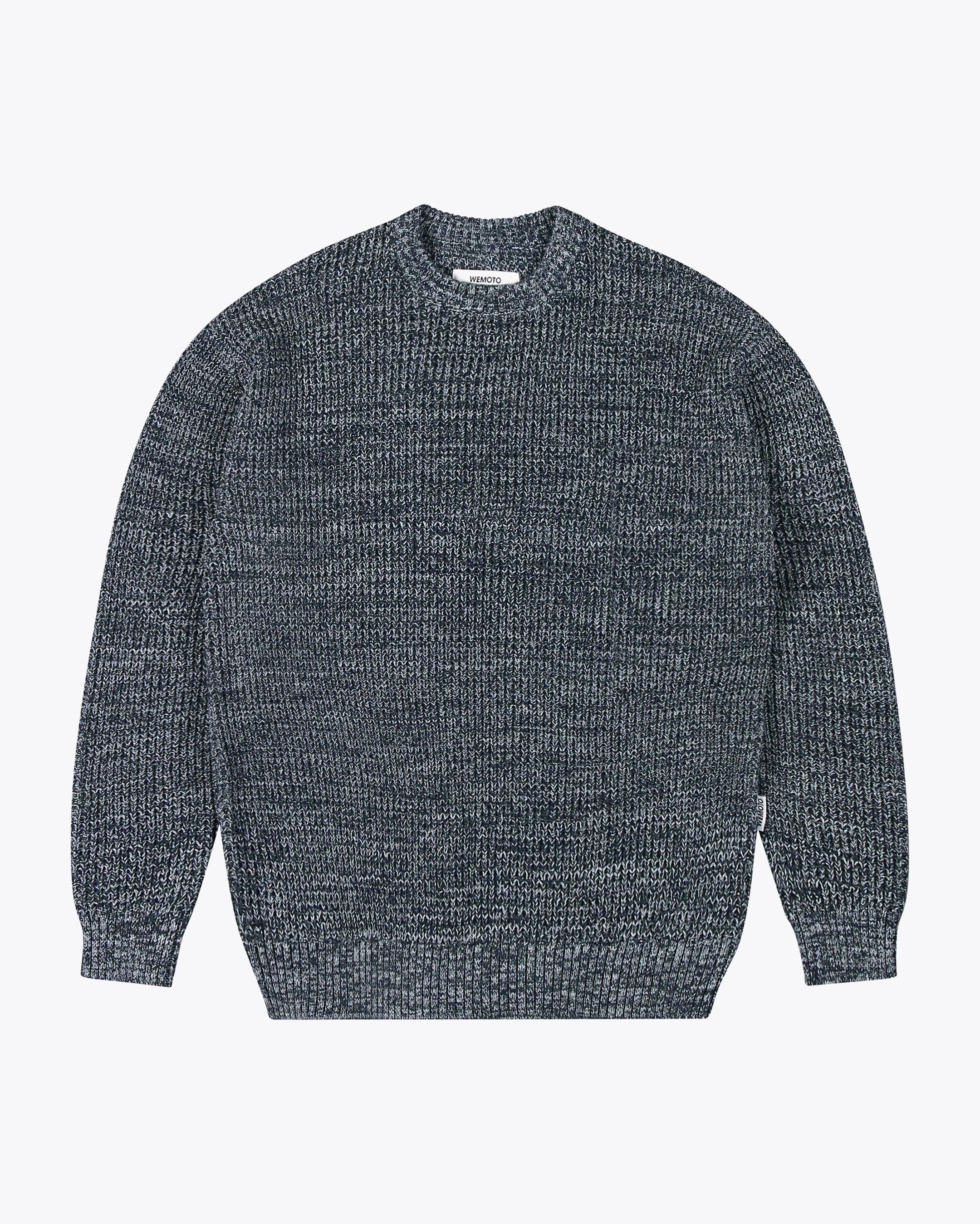Jacquard Knit Polo Shirt – Wemoto Studio