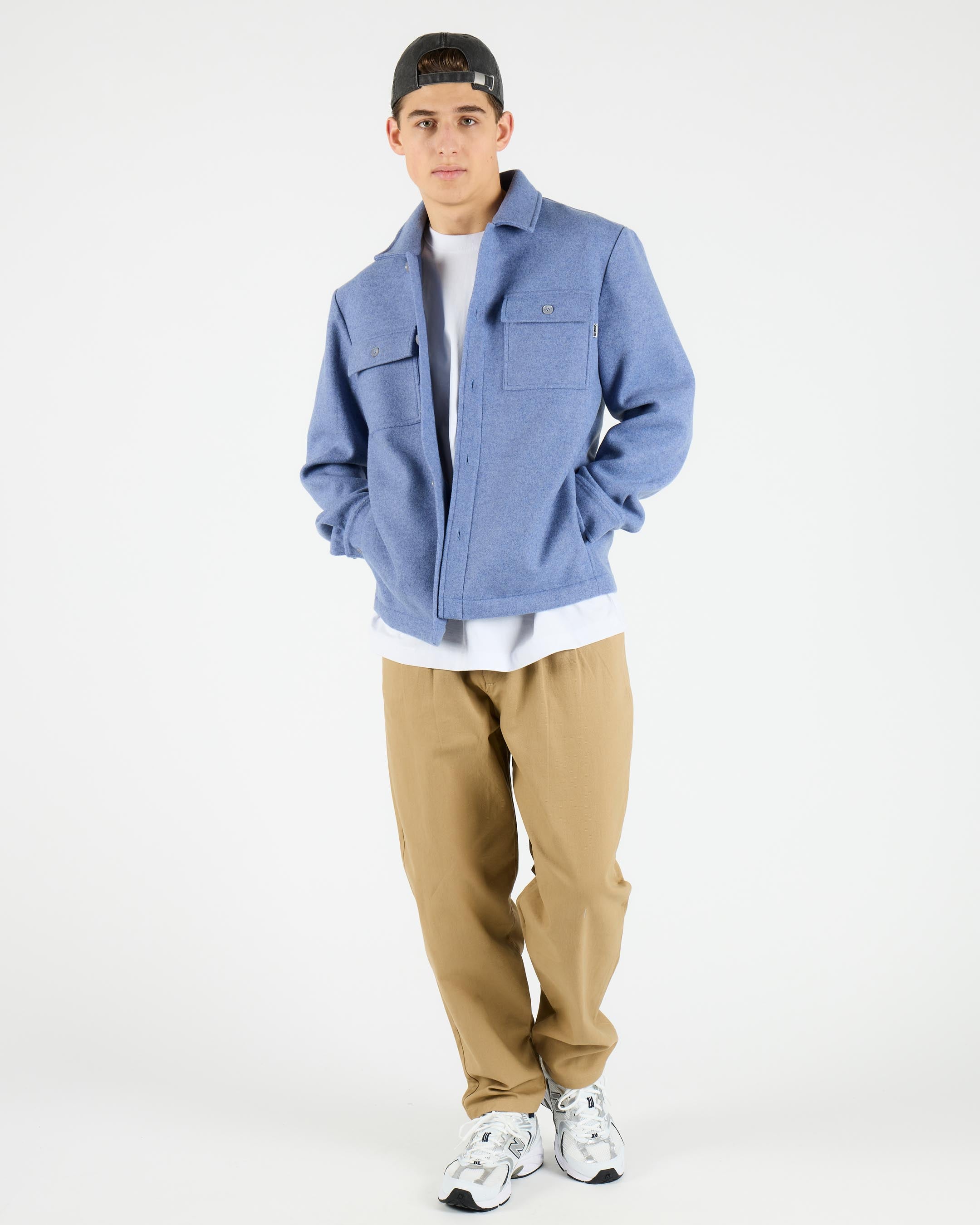 Oversized Corduroy Worker Zip Shirt Jacket – Wemoto Studio
