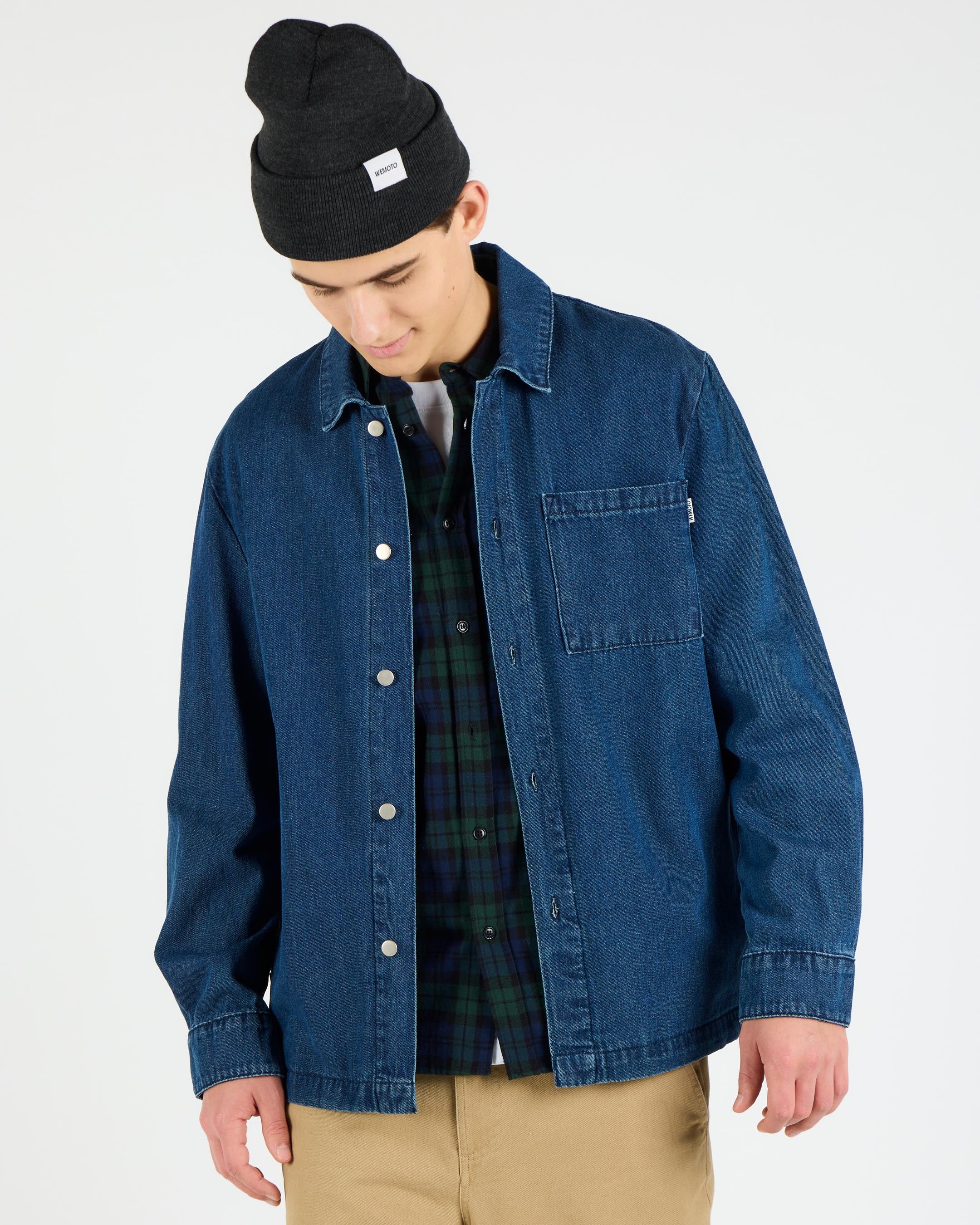 ジャケット・アウター *p(R)ojectR Docking Shirt Jacket Oversized Corduroy Worker Zip Shirt Jacket – Wemoto Studio