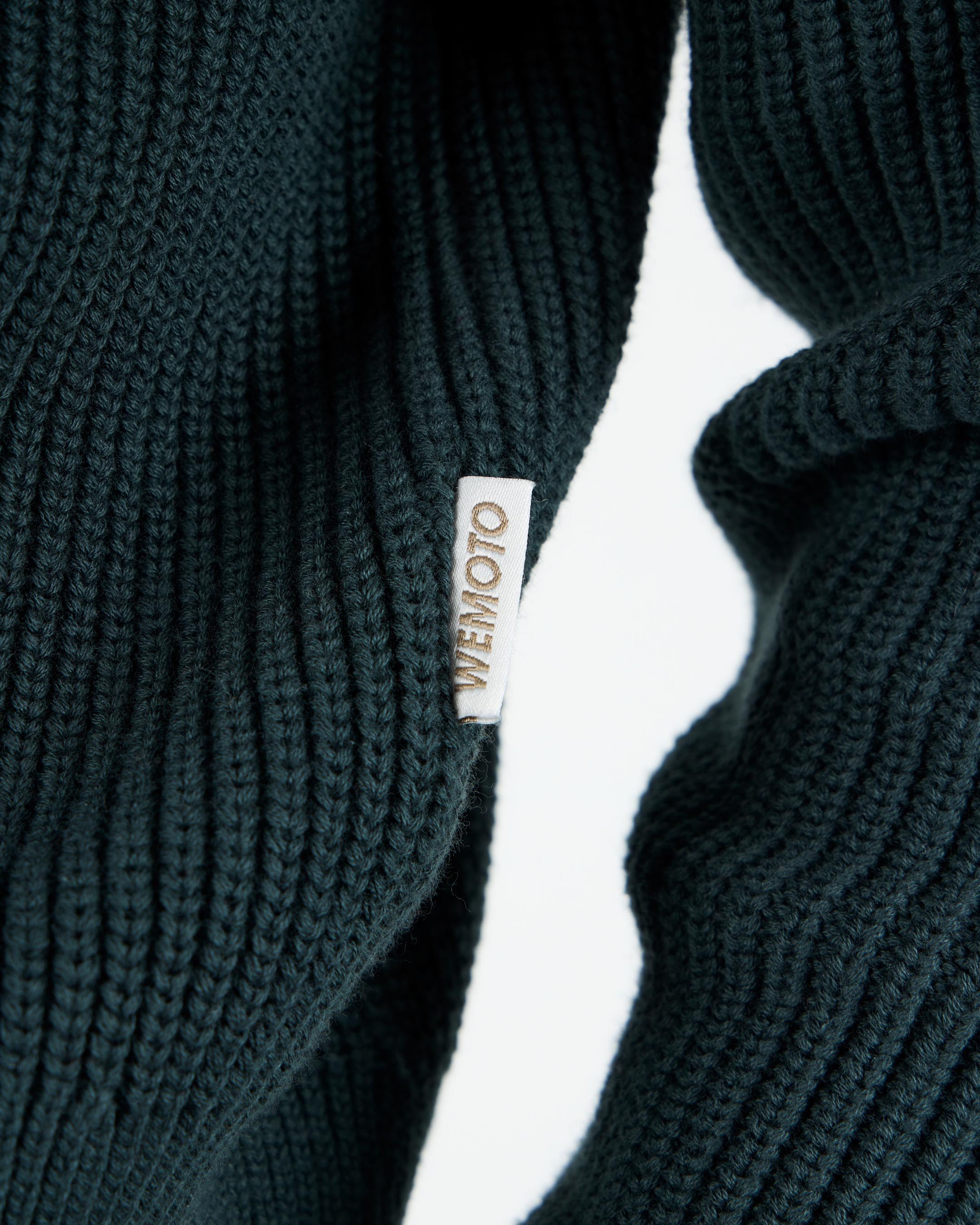 Cotton Knit Turtle Neck Pullover – Wemoto Studio