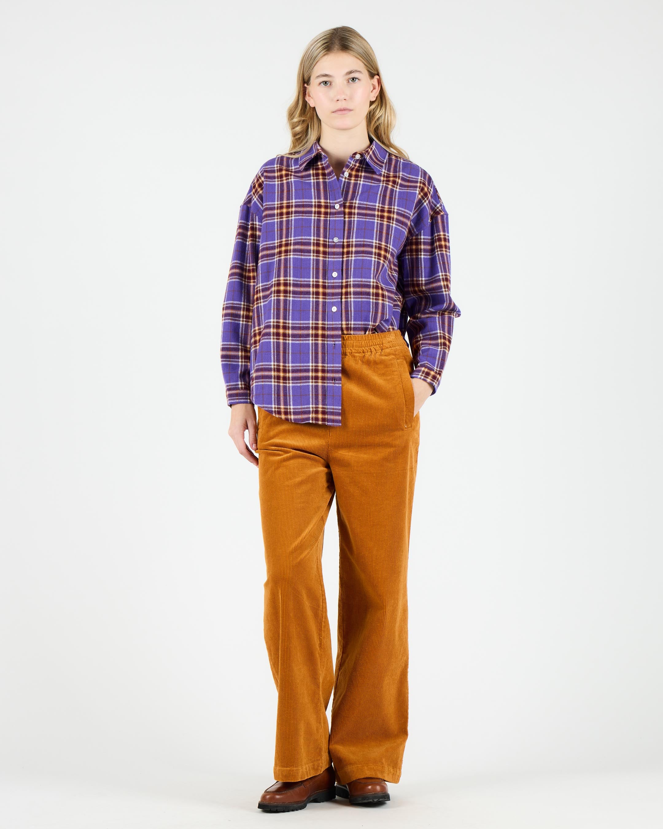 Cotton Corduroy Wide Leg Pants – Wemoto Studio