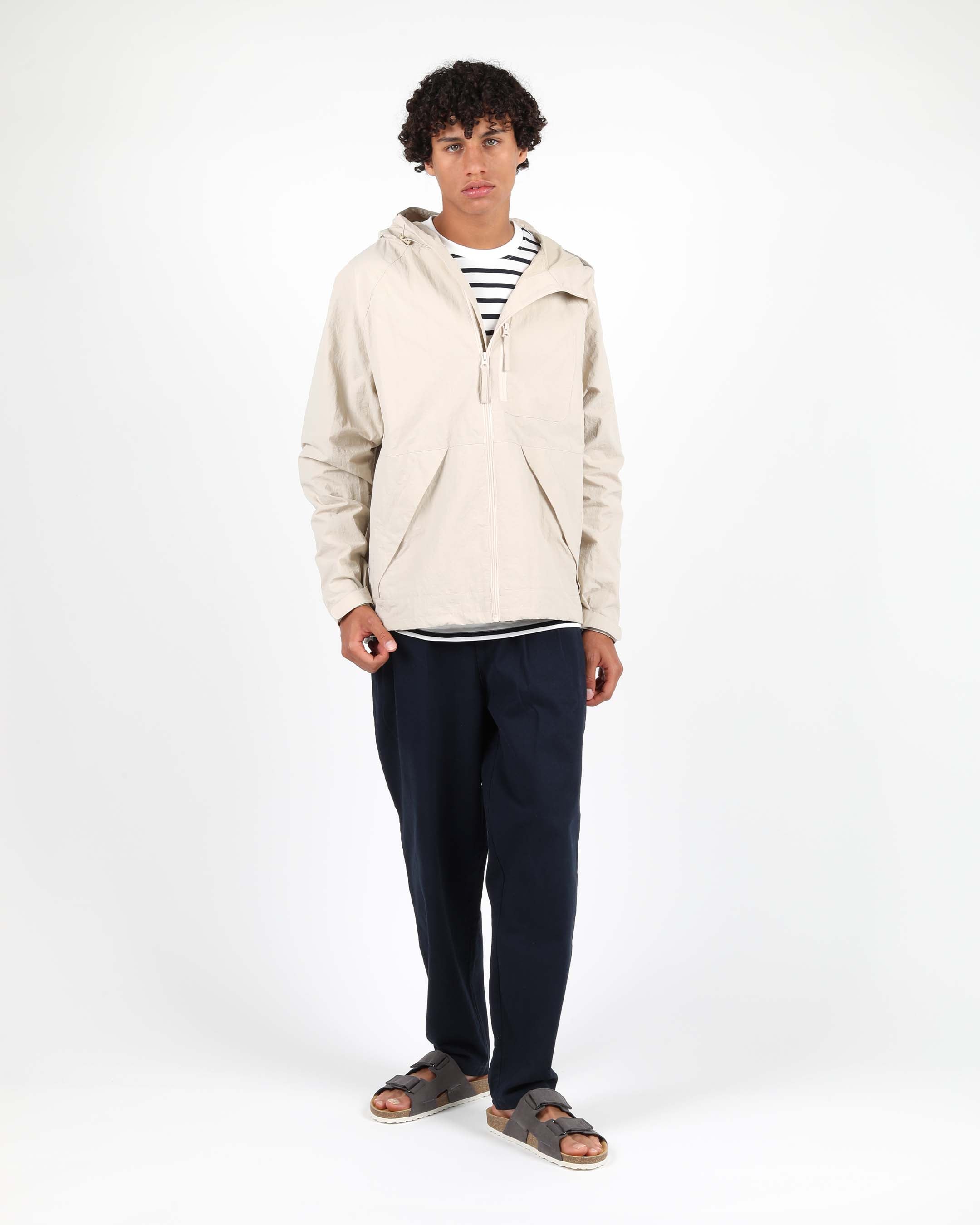 Nylon Hooded Jacket – Wemoto Studio