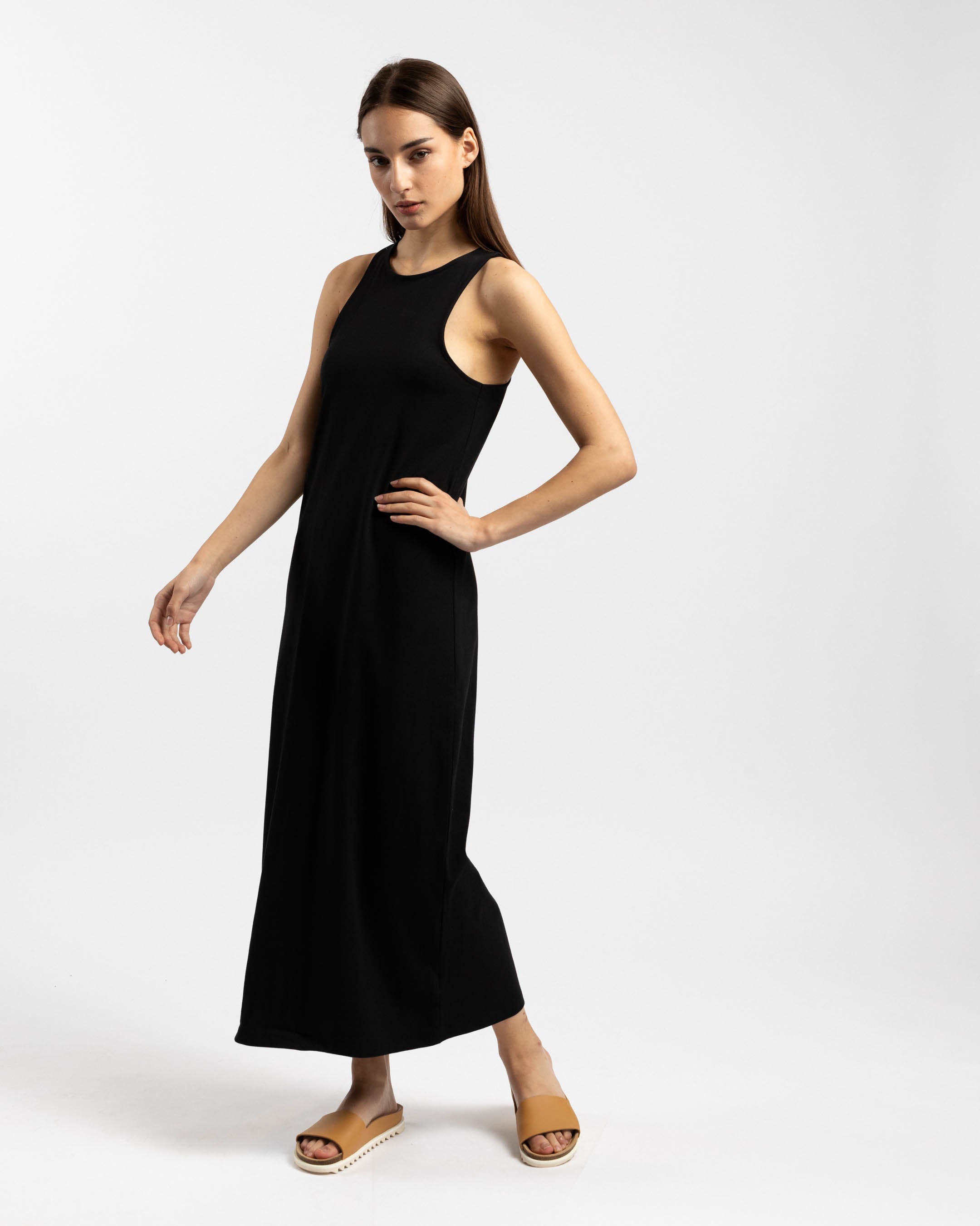 Jersey Maxi Tank Dress